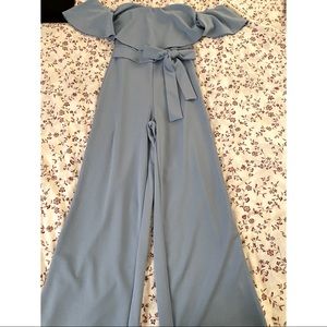 Off shoulder jumpsuit